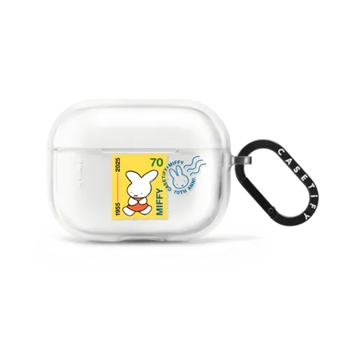 Miffy 1955 Postmark Earbuds Case - AirPods Pro 2 - Earbuds Impact Case