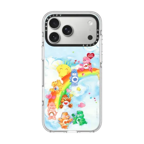 Care Bears Rainbow Dreams Case - iPhone 17 Pro Max - Impact Clear Case MagSafe Compatible