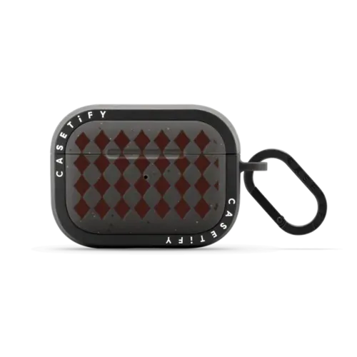 Brown Checks - AirPods Pro 2 - Earbuds Bounce Case