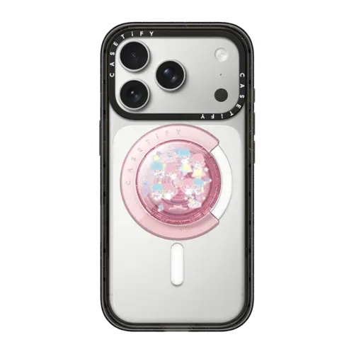 Little Twin Stars 50th Anniversary Sticker Snappy Grip Holder - Snappy Grip Holder MagSafe Compatible