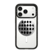 Black Checks - Snappy Grip Stand - Snappy Mirror Grip Stand MagSafe Compatible