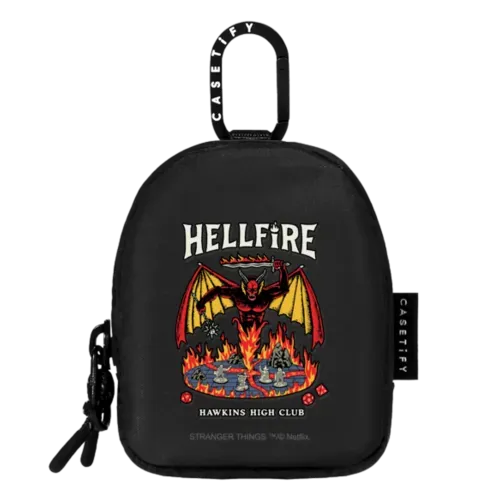 Stranger Things Hellfire Club Earbuds Pouch