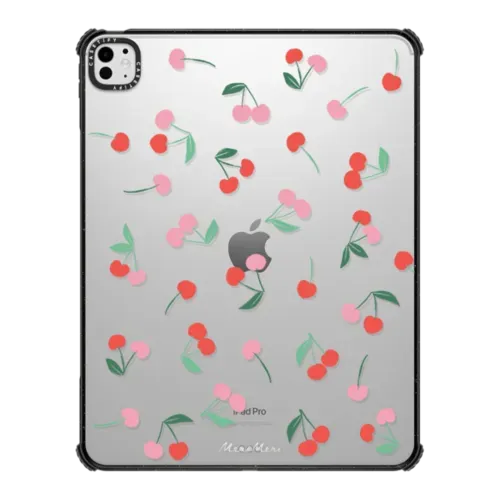 Meri Meri Cherries Pattern Tablet Case - iPad Pro 13-inch (M4/M5) - iPad Impact Case