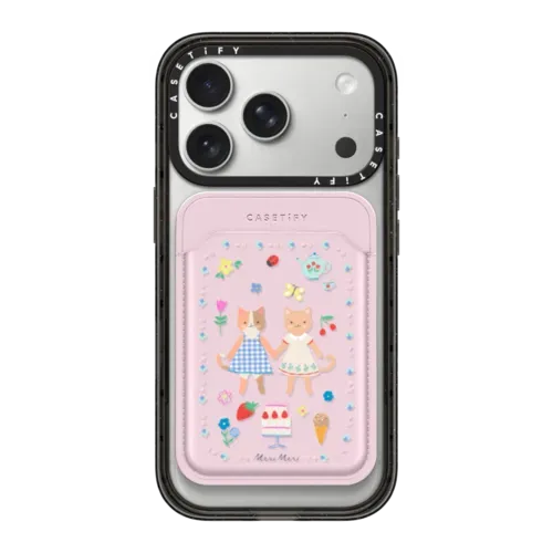 Meri Meri Kitten Club Snappy Wallet - Snappy MagSafe Wallet - Snappy BioVeg Wallet MagSafe Compatible