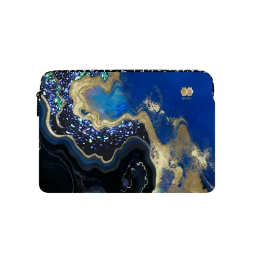 Smooth and Prosperous Laptop Sleeve - Large (16") - Impact Laptop Sleeve