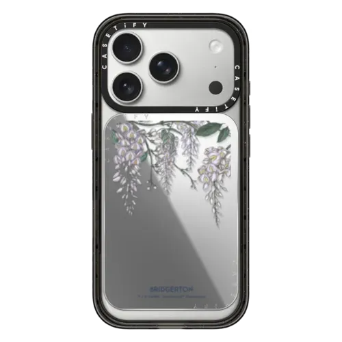 Bridgerton Draping Wisteria Snappy Cardholder Stand - Snappy Mirror Cardholder Stand MagSafe Compatible