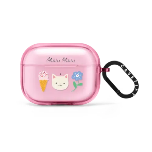 Meri Meri Kitten Club Earbuds Case - AirPods Pro 2 - Earbuds Impact Case