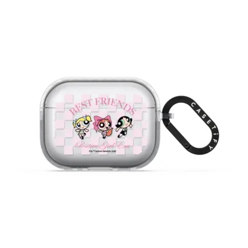 The Powerpuff Girls Characters Sticker Earbuds Case - AirPods Pro 3 - Earbuds Impact Case