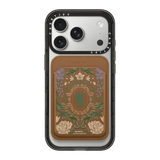 Bridgerton Damask Pattern Snappy Wallet - Snappy MagSafe Wallet - Snappy BioVeg Wallet MagSafe Compatible