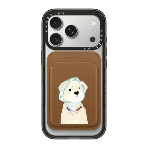 Bandana Poodle - Snappy MagSafe Wallet - Snappy BioVeg Wallet MagSafe Compatible