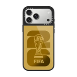 FIFA WORLD CUP 26 PRINTED TROPHY CASE - iPhone 17 Pro Max - Metallic Glaze Case MagSafe Compatible