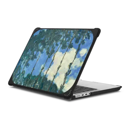 Poplars on the Epte Laptop Case - MacBook Pro 14-inch (M1 - M5) - MacBook Bounce Case