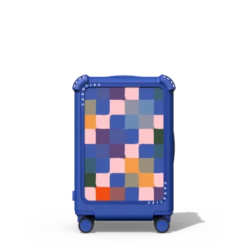 Glass Tiles - 21" Carry-On Suitcase - Bounce Suitcase