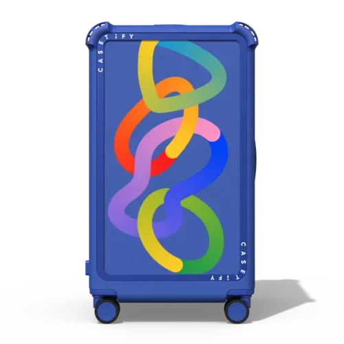 Hula Hoops - 29" Check-In Trunk Suitcase - Bounce Suitcase