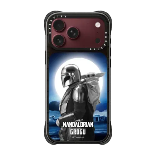 The Mandalorian™ and Grogu Moon Case - iPhone 18 Pro Max - Ultra Impact Case MagSafe Compatible - Glossy