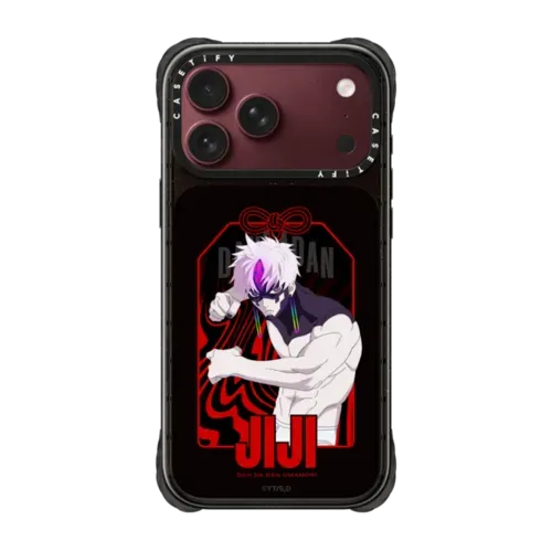 DAN DA DAN Omamori Case | JIJI - iPhone 18 Pro Max - Ultra Impact Case MagSafe Compatible - Glossy