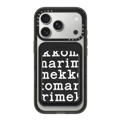 Marimekko Logo Pattern Snappy Wallet - Snappy MagSafe Wallet - Snappy BioVeg Wallet MagSafe Compatible