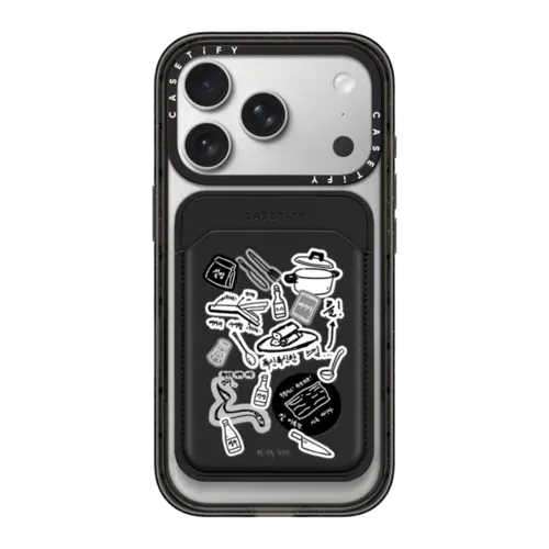 Chef Choi Kang Rok Sticker Wallet - Snappy MagSafe Wallet - Snappy BioVeg Wallet MagSafe Compatible