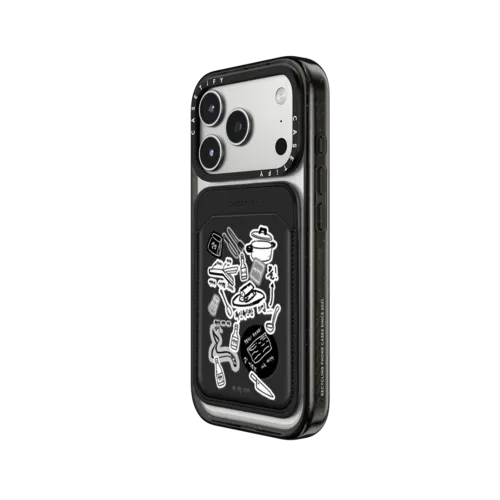 Chef Choi Kang Rok Sticker Wallet - Snappy MagSafe Wallet - Snappy BioVeg Wallet MagSafe Compatible