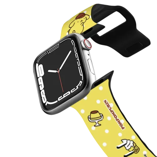 Pompompurin Dotted Pattern Watch Band - Apple Watch Series 7-9 (45mm) - Impact Band