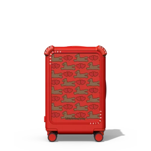 Happy Pony Tweedle CARRY-ON SUITCASE - 21" Carry-On Suitcase - Bounce Suitcase