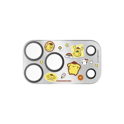 Pompompurin Sticker Mania Lens Protector - iPhone 17 Pro Max - iPhone 17 Pro Max (Lens Protector) - Mirror Camera Lens Protector