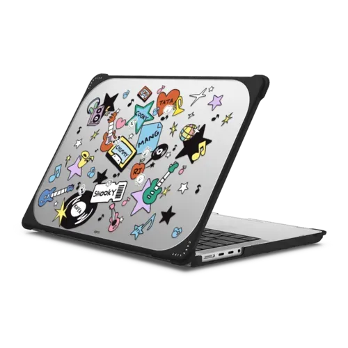 BT21 Frame Laptop Case - MacBook Pro 14-inch (M1 - M5) - MacBook Bounce Case