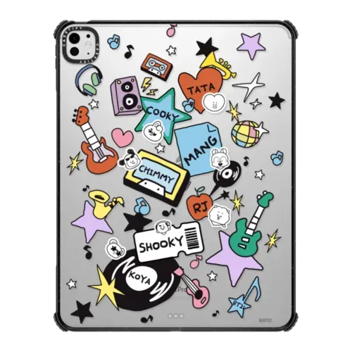 BT21 Frame Tablet Case - iPad Pro 13-inch (M4/M5) - iPad Impact Case