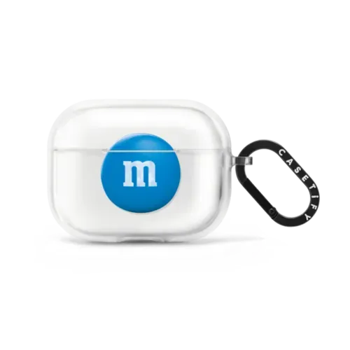 M&M'S Blue Airpod Case - AirPods Pro 2 - Earbuds Impact Case