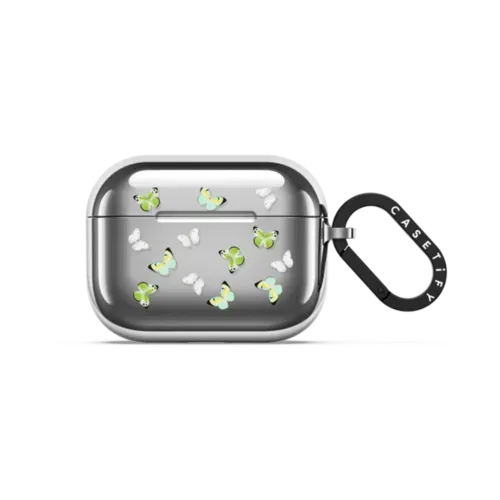 Macro Butterfly Earbuds Case - AirPods Pro 3 - Earbuds Mirror Case