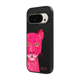 Pink Leopard by Grace Andersson - Google Pixel 10 Pro - Impact Magnetic Case