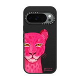 Pink Leopard by Grace Andersson - Google Pixel 10 Pro - Impact Magnetic Case