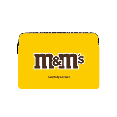 M&M'S Classic Logo Laptop Sleeve - Large (16") - Impact Laptop Sleeve