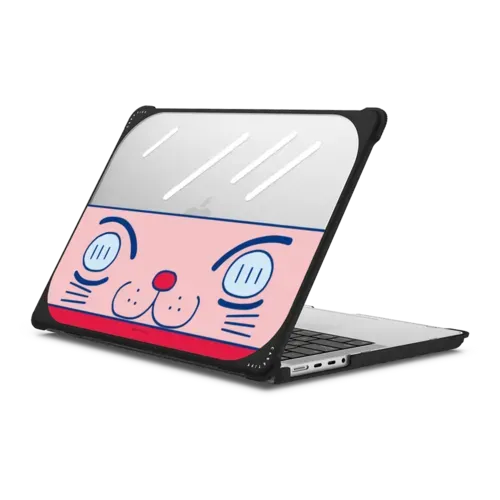 Futaba Yochien Bus Laptop Case - MacBook Pro 14-inch (M1 - M5) - MacBook Bounce Case