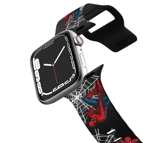 Spider-Man Pattern Watch Band - Apple Watch Series 7-9 (45mm) - Impact Band