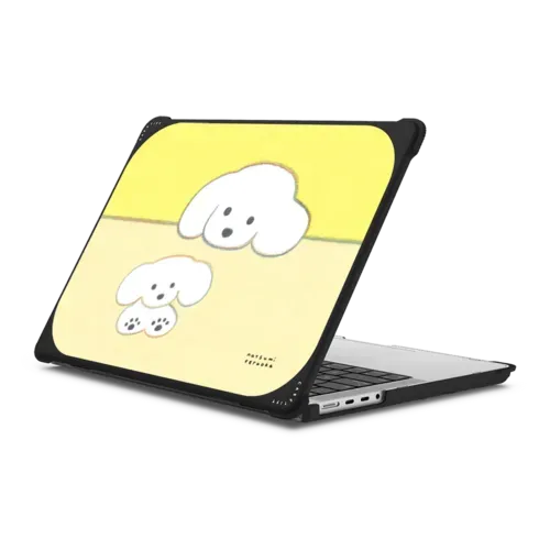 DOG AND PLUSH TOY - MacBook Pro 14-inch (M1 - M5) - MacBook Bounce Case