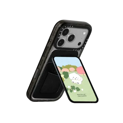 DOG IN THE PARK - Snappy Cardholder Stand - Snappy Cardholder Stand MagSafe Compatible